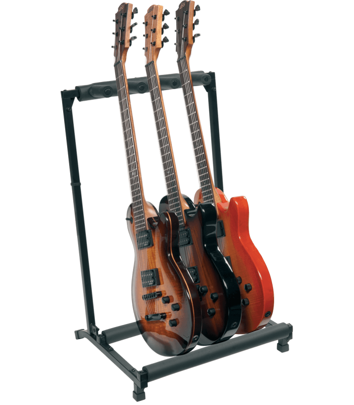 STAGG SG-A100BK - STAND TRIPODE GUITARE NOIR - Rockamusic