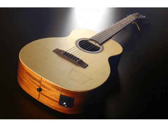 LAG VIAN-001 - Travel Guitar Signature Vianney, avec housse