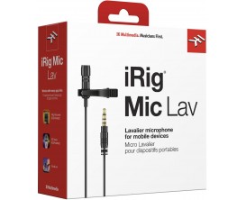 IK MULTIMEDIA Irig Mic Lav - Micro Cravate Lavalier Omnidirectionnel