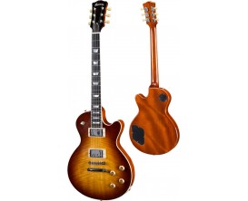 EASTMAN SB59 Gold Burst - Guitare électrique Single Cutaway, Micros Seymour Duncan '59, finition Gold Burst avec étui