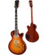 EASTMAN SB59 Red Burst - Guitare électrique Single Cutaway, Micros Seymour Duncan '59, finition Red Burst avec étui
