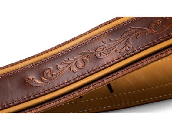 TAYLOR 4118-25 - Nouveau Strap, Med Brown Leather