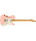 FENDER 0149742356 - Limited Edition Vintera '70s Telecaster Thinline Maple Fingerboard, Shell Pink - Gigbag inclus