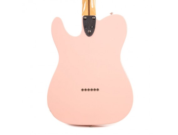 FENDER 0149742356 - Limited Edition Vintera '70s Telecaster Thinline Maple Fingerboard, Shell Pink - Gigbag inclus