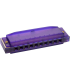 HOHNER M1110 Happy Color Harp C (Do), harmonica plastique pour enfants, Violet