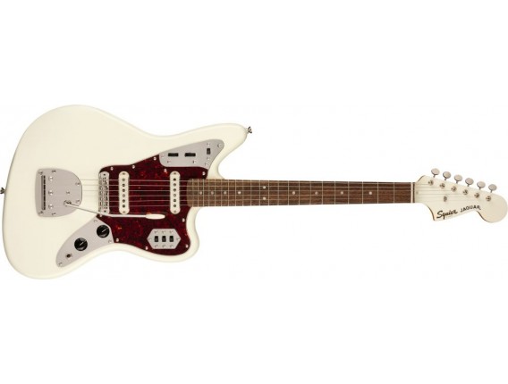 SQUIER 0374092505 - Classic Vibe '60s Jaguar, Laurel Fingerboard, Olympic White