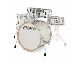 SONOR AQ2 WHP - Batterie Acoustique 5 pièces, Stage Set, Erable 7 plis - White Marine Pearl