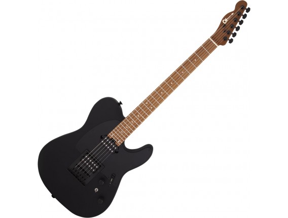 CHARVEL 2966551568 - Pro-Mod So-Cal Style 2 24 HH, Caramelized Maple Fingerboard, Satin Black