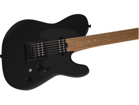 CHARVEL 2966551568 - Pro-Mod So-Cal Style 2 24 HH, Caramelized Maple Fingerboard, Satin Black
