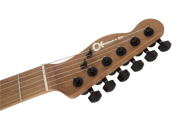 CHARVEL 2966551568 - Pro-Mod So-Cal Style 2 24 HH, Caramelized Maple Fingerboard, Satin Black