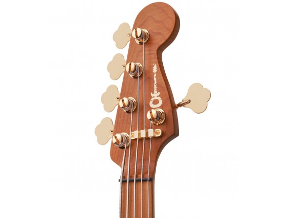 CHARVEL 2965079518 - Pro-Mod Sand Dimas Style Bass Jazz Style, 5 cordes, Caramelized Fingerboard, Lambo Green Metallic