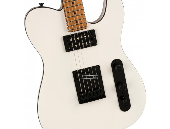 SQUIER 0371225523 - Contemporary Telecaster HH RH, Pearl White