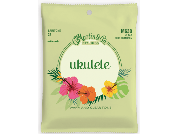 MARTIN M630 - Cordes pour Ukulele Baryton