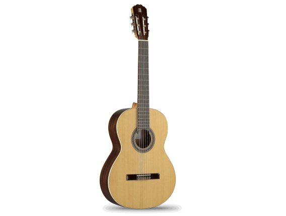 ALHAMBRA 2C - Guitare Classique 4/4, table en cèdre, dos et éclisses en acajou
