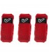 GRUVGEAR FW-3PK-RED-SM - Pack de 3 Fret Wrap Rouge, Small