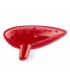 STAGG - OCA-PL RD - Ocarina en plastique rouge