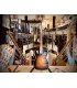 DEL-TONE - 50's E-style 3-Tone Sunburst (Coffre inclu)