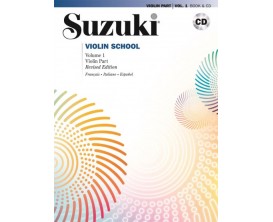 Suzuki Viola School Vol. 1 - Alfred Publishing (Français/Italien/Espagnol)
