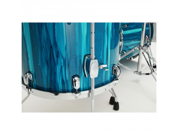 TAMA MBS52RZ-SKA - Starclassic Performer Kit de Fûts 5 Pièces, 7/6 plis Bouleau et Erable, Sky Blue Aurora