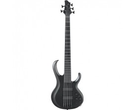 IBANEZ BTB625EX-BKF - Basse 5 cordes active Iron Label Series Black Night Flat