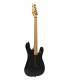 STAGG SEM-TWO H BK - Guitare électrique Metal Series Stratocaster avec Humbucker, Noir