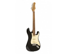 STAGG SES-55 BLK - Guitare électrique Vintage Serie Stratocaster 55's Black
