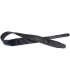 STAGG SPFL 40 BLK - Sangle rembourrée en similicuir, noir