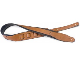 STAGG SPFL 40 HON - Sangle rembourrée en similicuir, Honey STAGG SPFL 40 HON - Sangle rembourrée en similicuir, Honey
