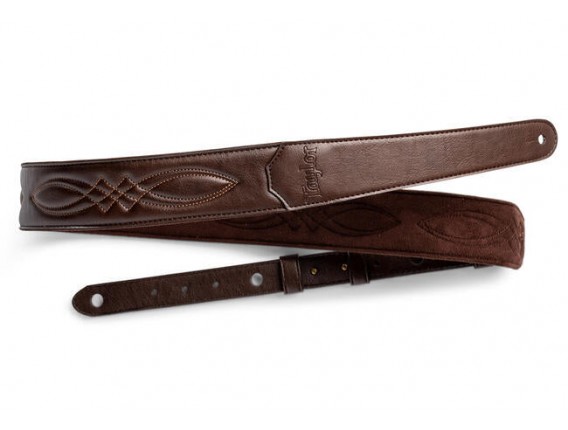 TAYLOR 4200-20 - Vegan Leather Strap, Chocolate Brown