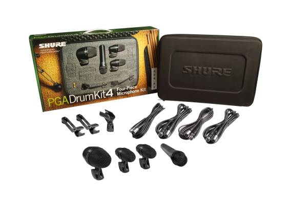 SHURE PGADRUMKIT4 - Kit de Micros pour Batterie Acoustique