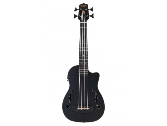 KALA UBASS-JYMN-BK - Ukulélé Bass Fretted, Black Journeyman (with bag)