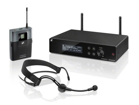 SENNHEISER XSW 2-ME3/E - Vocal Sport Set Wireless, micro Headmic