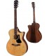 EASTMAN PCH2-GACE - Pacific Coast highway GACE, Table en épicéa, Electro-acoustique, Cutaway, Finition Naturel (housse four...