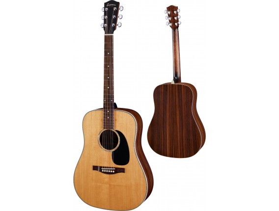 EASTMAN PCH2-D - Dreadnought, table en épicéa, back & sides en palissandre laminé (housse fournie)