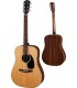 EASTMAN PCH2-D - Dreadnought, table en épicéa, back & sides en palissandre laminé (housse fournie)