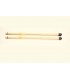 QSTICKS QSTONW01 - Rods en bouleau whisper 7A original naturel orange