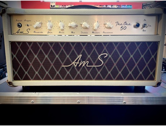 AMS AMPLIFIERS The One 50 WHITE - Tête d'Ampli 50W