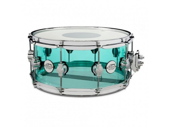 DW Design Series - Caisse Claire 14" x 6.5", Acrylic Sea Glass