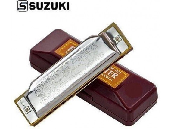 SUZUKI S-1072-C - Harmonica Diatonique Folkmaster en Do