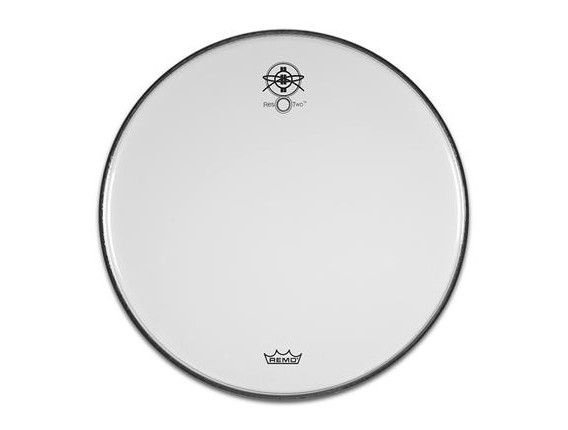 DUNNETT CM-4495-BE-16000 - Peau 18" Res-O-Two 2 plis, Custom Batter, Hazy (By Remo USA)