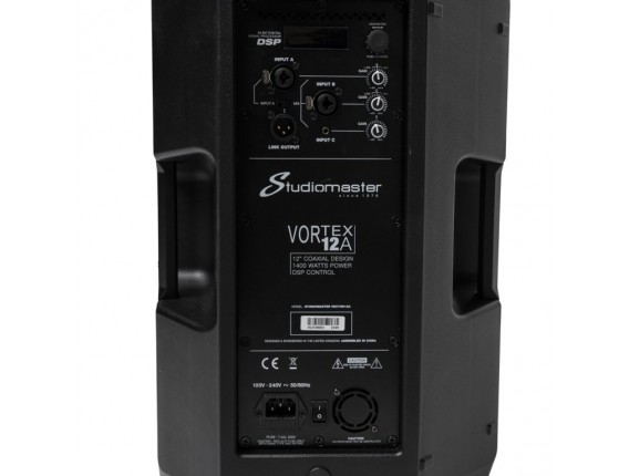 STUDIOMASTER VORTEX 12A - Enceinte active Coaxial 12"