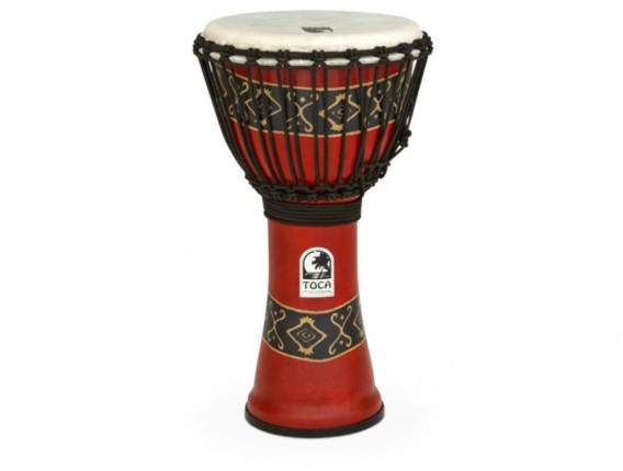 TOCA SFDJ-10RP - Djembe 10" Bali Red "Freestyle"