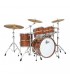 GRETSCH Renown Mahogany Limited Edition - Kit Acoustique 5 fûts, Acajou 7 plis, Natural with Vintage Pearl Inlays