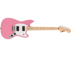 SQUIER 0373702555 - Sonic Series Mustang, Flash Pink