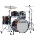 SONOR AQ2 BRF - Batterie Acoustique 5 pièces, Stage Set, Erable 7 plis - Brown Fade
