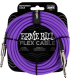 ERNIE BALL 6420 - Jack/jack - 6m violet