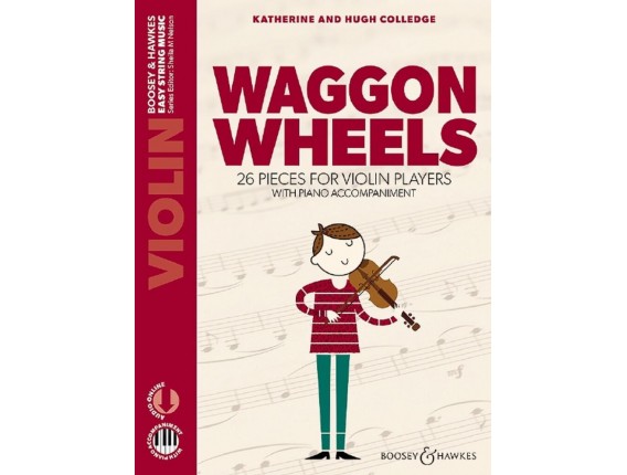 Waggon Wheels Violon et piano -Book+audio-online- Hugh Colledge - (Ed. Boosey & Hawkes)