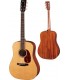 EASTMAN E1D-SPECIAL - Dreadnaught, Sapele massif, Finition Naturel, avec housse