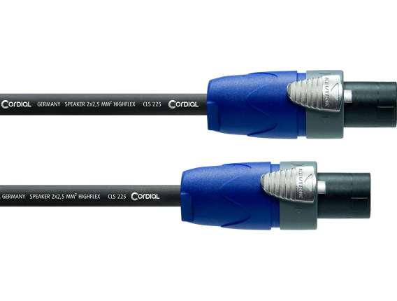 CORDIAL CPL3LL2 - Câble HP Speakon/Speakon 3m