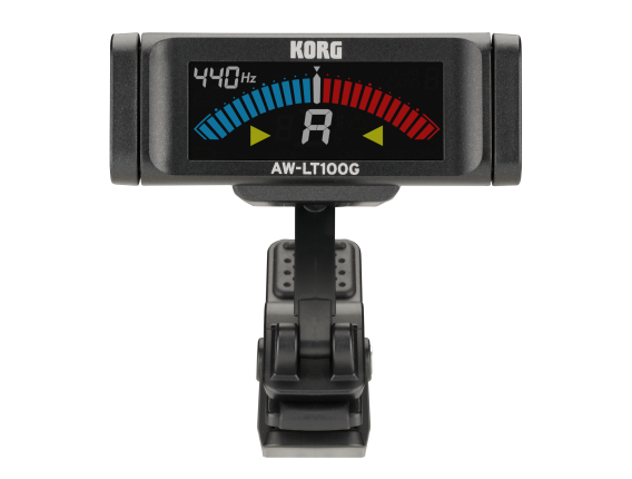 KORG AW-LT100G - Accordeur chromatique à pince, noir